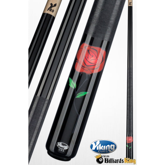 Viking DeCues Wild Rose Pool Cue Stick - Billiards King